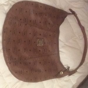 HCL Vintage Leather Hobo Bag
